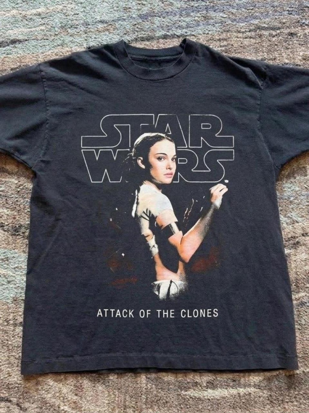 Star Wars Attack of the Clones Graphic Tee - Black